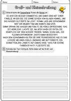 Vorschau - Arbeitsblätter - Sommer DaZ Groß und Kleinschreibung Klasse 5 Deutsch Grammatik DaF - Seite 2