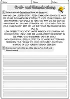 Vorschau - Arbeitsblätter - Sport Groß und Kleinschreibung Klasse 4 Abschreibetext Deutschübungen - Seite 2