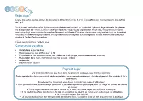 Aperçu - Apprentissages en autonomie - Cartes à pince dénombrement Noël – Activité autonome de numération en maternelle - Page 3