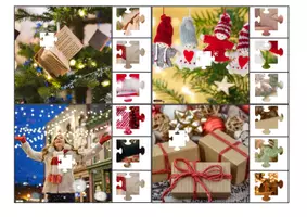 Aperçu - Apprentissages en autonomie - Cartes à pince puzzle de noel - Page 3