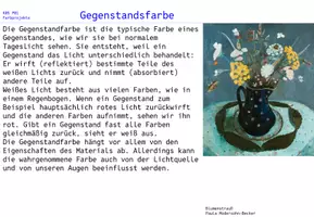 Vorschau - Stationenlernen - 🔴 Farbfunktion - Aufgabenkarten für eine Lerntheke im Kunstunterricht 🟢 Gegenstandsfarbe 🟣 Ausdrucksfarbe 🟡 Symbolfarbe ⚫ Erscheinungsfarbe - Seite 2