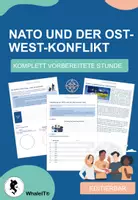 Vorschau - Arbeitsblätter - NATO und der Ost-West-Konflikt - Deckblatt