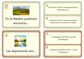 Vista previa - Refuerzo / NEE / Materiales de apoyo - EL RELIEVE DE ESPAÑA-PANTALLA DIGITAL - página 2