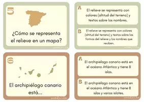 Vista previa - Refuerzo / NEE / Materiales de apoyo - EL RELIEVE DE ESPAÑA-PANTALLA DIGITAL - página 3