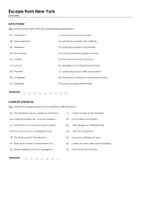 Vorschau - Arbeitsblätter - Escape from New York (Informationstext und Übungen) - Seite 1