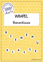 Vorschau - Anderer Materialtyp - Bienenklasse - Wimpel - Deckblatt