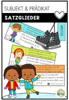 Vorschau - Arbeitsblätter - Materialpaket - Satzglieder bestimmen - Satzglieder Zug - Tafelmaterial - Seite 1