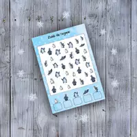 Vorschau - Arbeitsblätter - 🐧 3x AB Pinguine zählen ZR 3-10 Winter mit Lösungen - Deckblatt