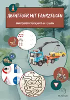 Vorschau - Arbeitsblätter - Vorschul-Arbeitsblätter Bau- und Landwirtschaftsfahrzeuge, Kindergarten Bildungsaktivitäten - Deckblatt