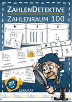 Vorschau - Arbeitsblätter - Zahlendetektive - Zahlen im Zahlenraum 100 erkunden - Deckblatt
