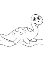 Vorschau - Arbeitsblätter - Prickelbilder / Fensterbilder Thema Dinosaurier - Grundschule - Bastelvorlagen - Seite 2