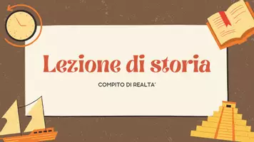 anteprima - Piani di lezione - COMPITO DI REALTA’ - Pagina di copertina