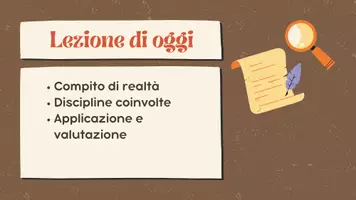 anteprima - Piani di lezione - COMPITO DI REALTA’ - Pagina 1