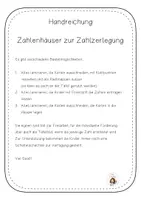 Vorschau - Spiele - Zahlenhäuser Zahlzerlegung Zahlenraum 10 - Seite 1