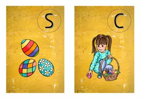 Vorschau - Unterrichtsreihen - Lesespaziergang Wortschatz Ostern - Seite 1