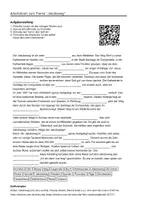 Vorschau - Arbeitsblätter - Arbeitsblätter zum Thema "Jakobsweg" + Lösung & MP3 + Mindmap + Infografik - Deckblatt