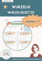 Vorschau - Arbeitsblätter - Materialpaket: Potenzgesetze, Zehnerpotenzen und Wurzelgesetze - Deckblatt
