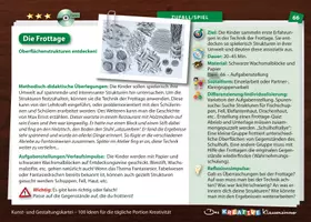 Vorschau - Stundenentwürfe - Die Frottage - Unterrichtsidee - Seite 1