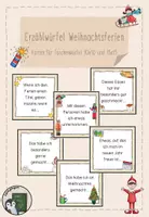 Vorschau - Bildkarten - Karten für den Erzählwürfel - Weihnachtsferien - Deckblatt