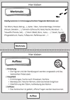 Vorschau - Stundenentwürfe - Bausteine und Merkmale einer Kriminalgeschichte - Seite 2