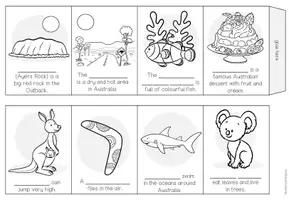 Vorschau - Arbeitsblätter - AUSTRALIA - Mini Dictionary (Leoprello) - Seite 3