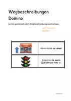 Vorschau - Spiele - Wegbeschreibungen Domino (du- und Sie-Version) - Deckblatt