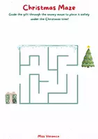anteprima - Esercizi - My Christmas Activity Book 🎄 - Pagina 2