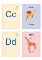 Προεπισκόπηση - Flashcards - ALPHABET WITH ANIMALS - Σελίδα 1