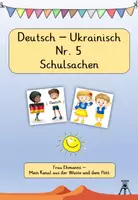 Vorschau - Anderer Materialtyp - Deutsch - Ukrainisch Nr. 5: Wortschatz Schulsachen - Deckblatt