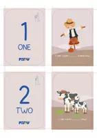 Προεπισκόπηση - Flashcards - MY FIRST NUMBERS-FARM - Εξώφυλλο