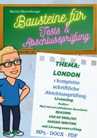 Vorschau - Arbeitsblätter - Bausteine für Test und Abschlussprüfung: LONDON - Deckblatt