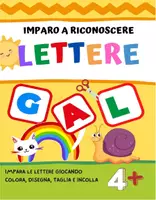 anteprima - Materiale di supporto/inclusione - Imparo a Riconoscere LETTERE (Libro in formato PDF) - Pagina di copertina