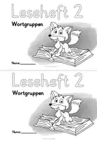 Vorschau - Arbeitsblätter - Lesemalheft Lese-Mal-Heft Leseheft 2 Wortgruppen - Seite 3