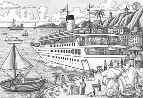 Vorschau - Poster - Kreuzfahrtschiff - Wimmelbild - Seite 2