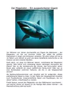 Vorschau - Arbeitsblätter - Mystery – Der rätselhafte Megalodon - Seite 1