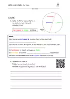 Vorschau - Arbeitsblätter - Geometrie: Kreis zeichnen (Zirkel, Radius, Durchmesser) - Seite 1