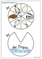 Vorschau - Mal- und Bastelvorlagen - Drehscheibe Pinguin (Lebenszyklus) - Seite 3