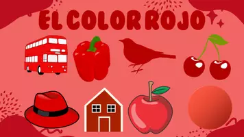 Vista previa - Unidades / Secuencias / Situaciones de Aprendizaje - TRABAJAMOS EL COLOR ROJO A TRAVÉS DE IMÁGENES - Portada