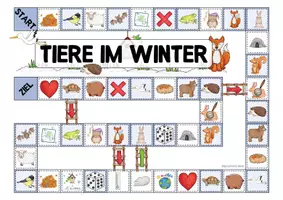 Vorschau - Spiele - TIERE IM WINTER Brettspiel (Fachbegriffe) - Seite 3