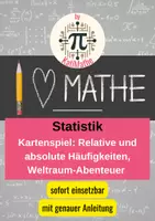 Vorschau - Stundenentwürfe - Materialpaket Stochastik Wahrscheinlichkeitsrechnung Statistik - Seite 1