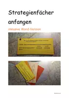 Vorschau - Fördermaterial/Inklusion - Strategienfächer anfangen - Deckblatt