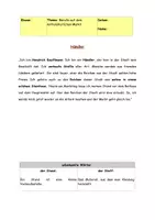 Vorschau - Stundenentwürfe - Berufe auf dem mittelalterlichen Markt/ Alltag - Deckblatt
