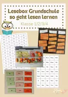 Vorschau - Spiele - Lesebox: Lesen üben Klasse 1 bis 4 - Deckblatt