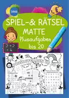 Vorschau - Arbeitsblätter - Materialpaket - Spiel- & Rätselmatten "Mathematik ZR 20" | Rechnen - Malen & Rätseln | Aufgaben für Schnelle | Ich bin fertig Aufgaben | Lückenfüller - Seite 1