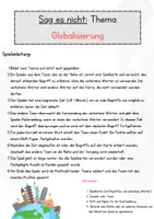 Vorschau - Spiele - Sag es nicht: Globalisierung Edition - Seite 1