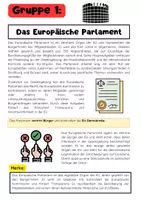 Vorschau - Arbeitsblätter - EU-Organe Materialpaket: Kommission, Parlament, Gerichtshof & EU-Rat - Seite 2