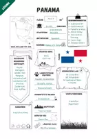 Vorschau - Arbeitsblätter - Panama Steckbrief mit Lösung - Seite 2