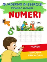 anteprima - Materiale di supporto/inclusione - Quaderno per imparare a scrivere i Numeri (in formato PDF) - Pagina di copertina