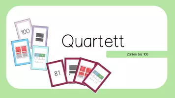 Vorschau - Spiele - Quartett Zahlen bis 100 - Seite 1