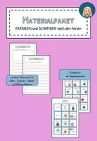 Vorschau - Arbeitsblätter - Erzählen und schreiben nach den Ferien - Deckblatt